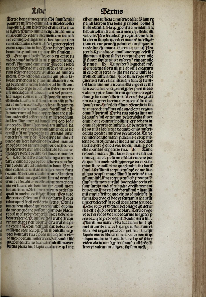 An illustration from Revelationes sancte Birgitte, 1500, leaf 343