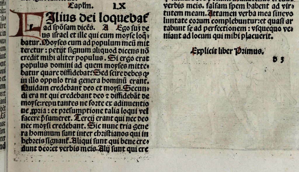 An illustration from Revelationes sancte Birgitte, 1500, leaf 89