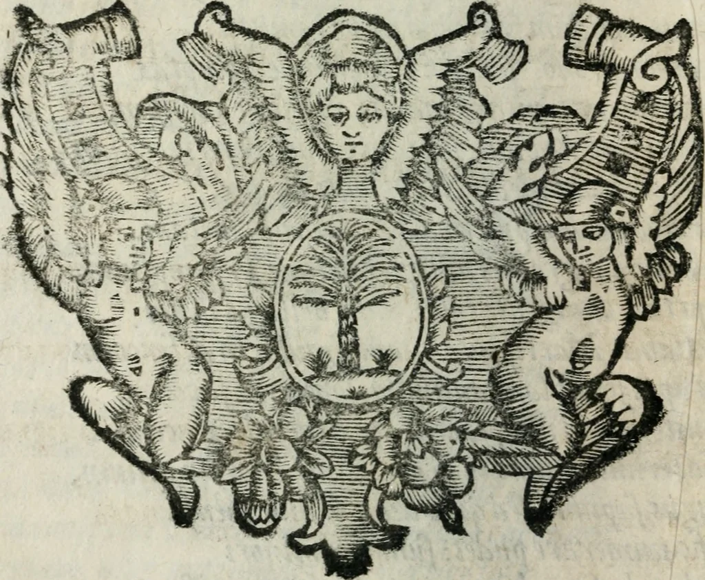 An illustration from Reverendissimi patris Fr. Francisci de Macedo ... Carmina selecta, 1683, leaf 251