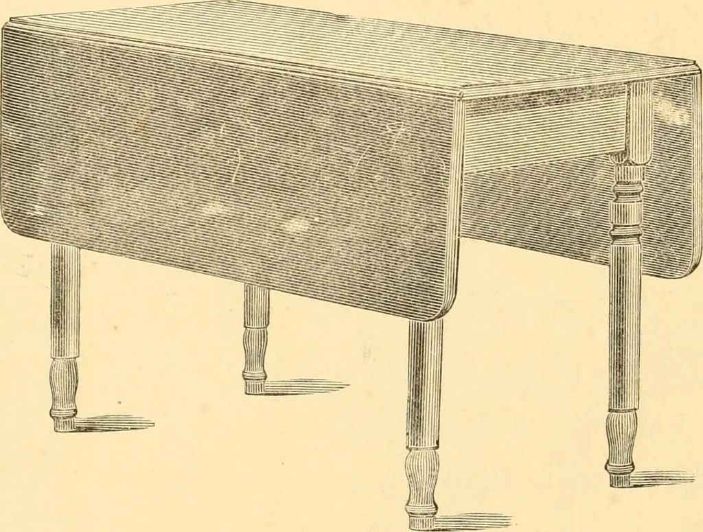An illustration from Revised catalogue of bedsteads and tables., 1883, leaf 31