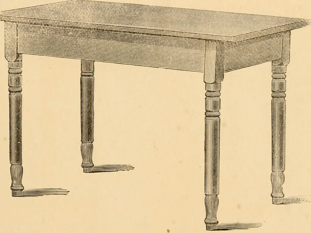 An illustration from Revised catalogue of bedsteads and tables., 1883, leaf 34