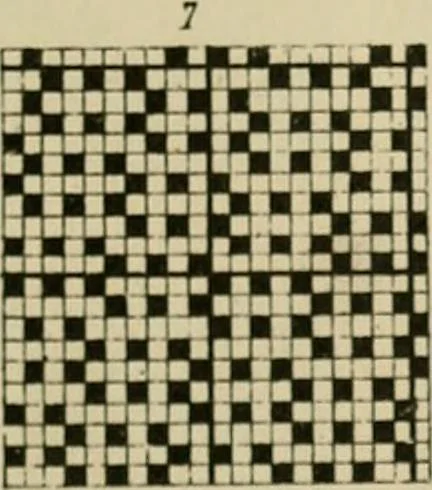 An illustration from Revised edition of Textile design book. A practical composition for the construction of new designs, 1898, leaf 100