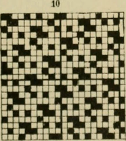 An illustration from Revised edition of Textile design book. A practical composition for the construction of new designs, 1898, leaf 100