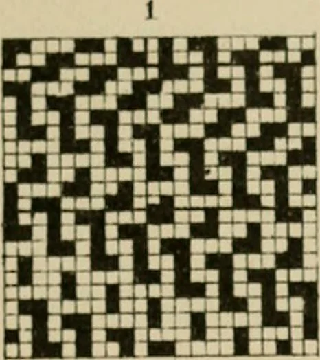An illustration from Revised edition of Textile design book. A practical composition for the construction of new designs, 1898, leaf 104