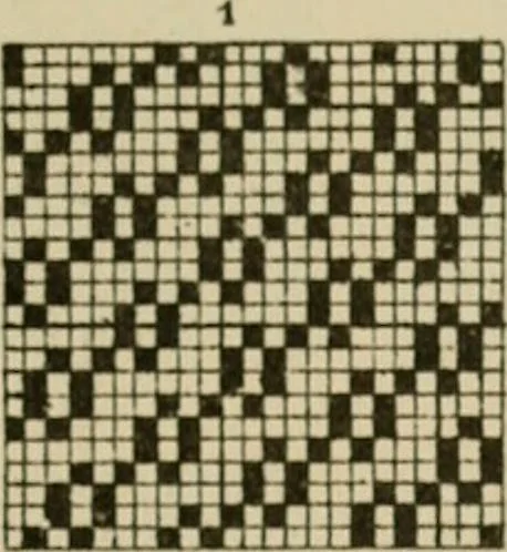 An illustration from Revised edition of Textile design book. A practical composition for the construction of new designs, 1898, leaf 106
