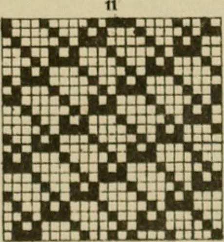 An illustration from Revised edition of Textile design book. A practical composition for the construction of new designs, 1898, leaf 106