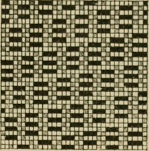 An illustration from Revised edition of Textile design book. A practical composition for the construction of new designs, 1898, leaf 132