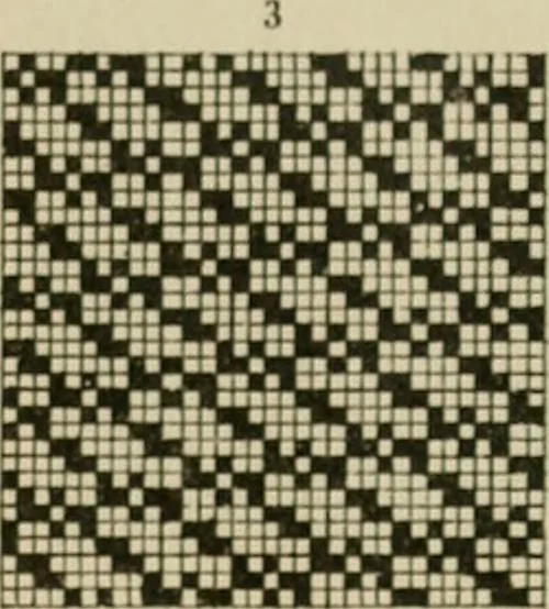 An illustration from Revised edition of Textile design book. A practical composition for the construction of new designs, 1898, leaf 132