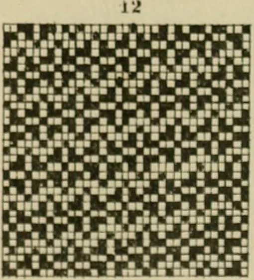 An illustration from Revised edition of Textile design book. A practical composition for the construction of new designs, 1898, leaf 132