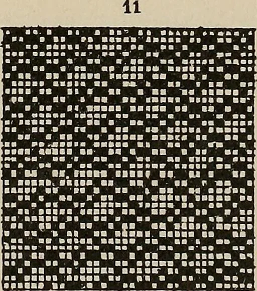 An illustration from Revised edition of Textile design book. A practical composition for the construction of new designs, 1898, leaf 136