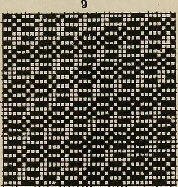 An illustration from Revised edition of Textile design book. A practical composition for the construction of new designs, 1898, leaf 144