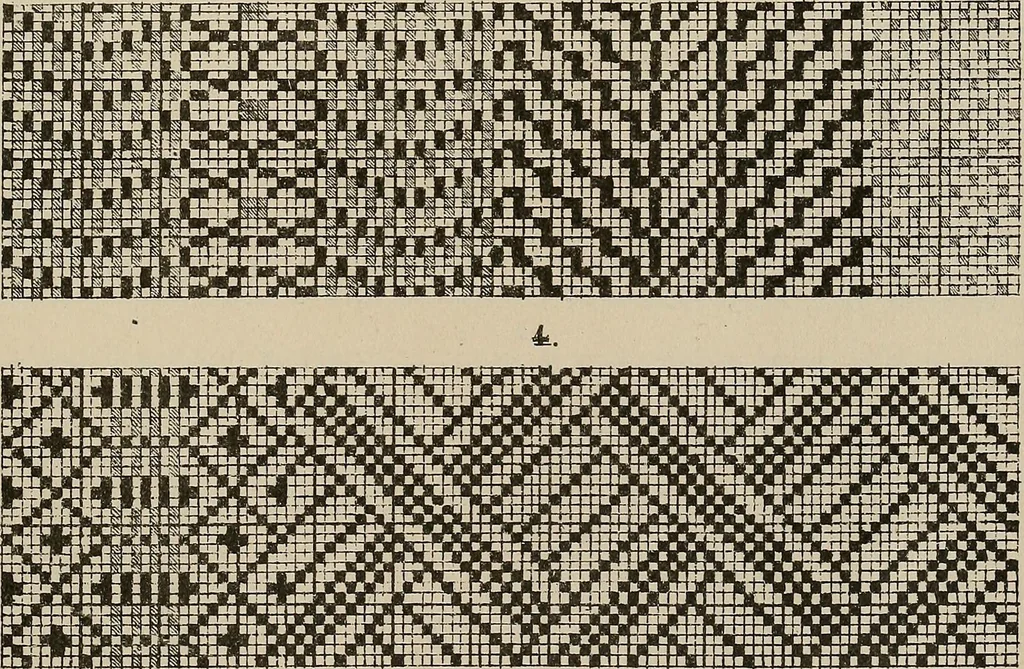 An illustration from Revised edition of Textile design book. A practical composition for the construction of new designs, 1898, leaf 156