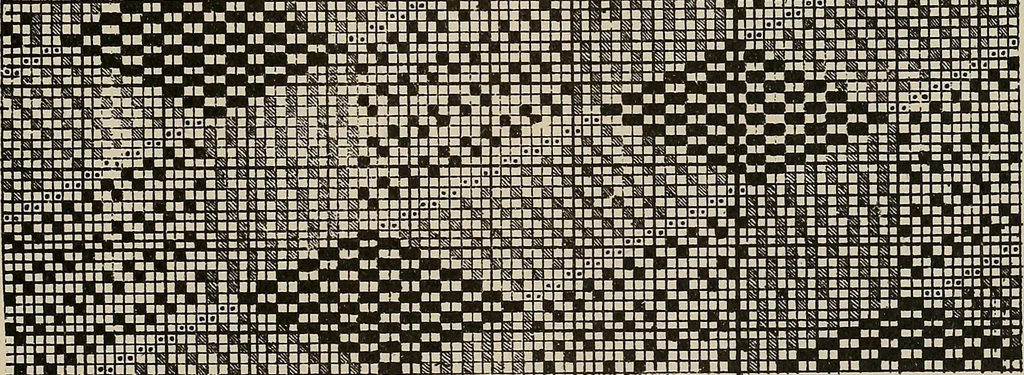 An illustration from Revised edition of Textile design book. A practical composition for the construction of new designs, 1898, leaf 168