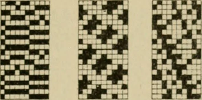 An illustration from Revised edition of Textile design book. A practical composition for the construction of new designs, 1898, leaf 40