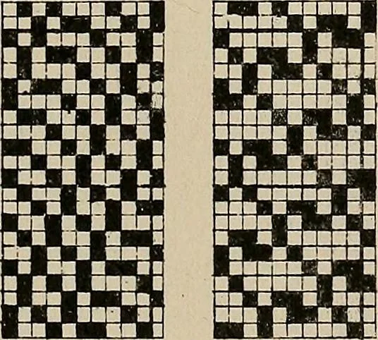 An illustration from Revised edition of Textile design book. A practical composition for the construction of new designs, 1898, leaf 50