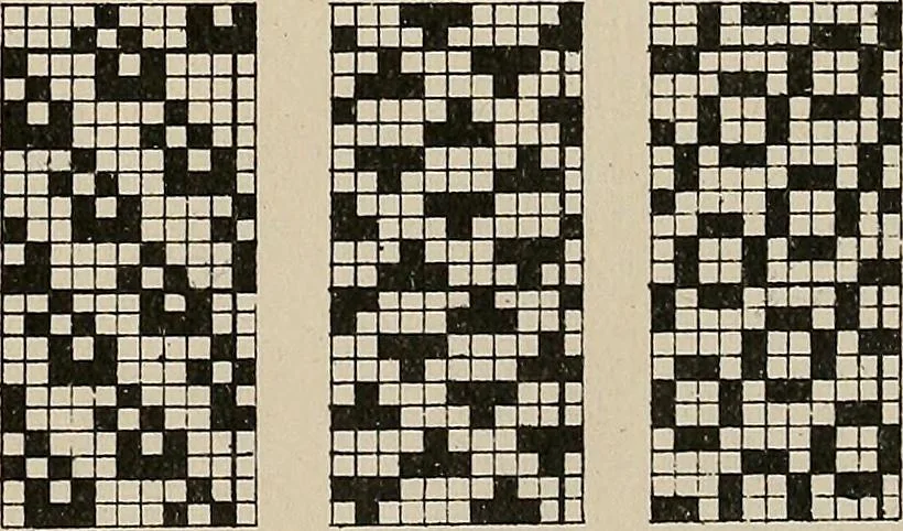 An illustration from Revised edition of Textile design book. A practical composition for the construction of new designs, 1898, leaf 50