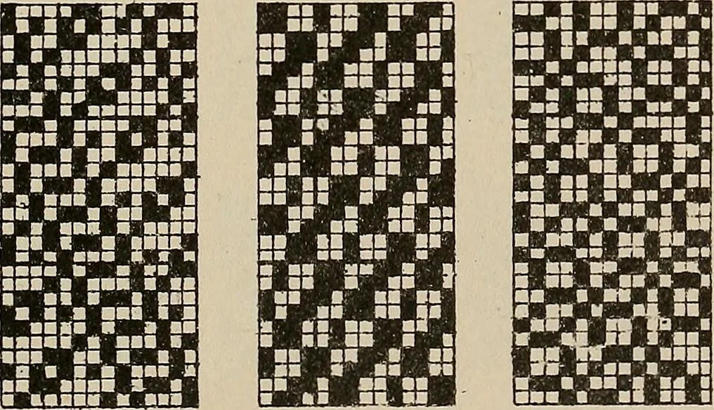 An illustration from Revised edition of Textile design book. A practical composition for the construction of new designs, 1898, leaf 66