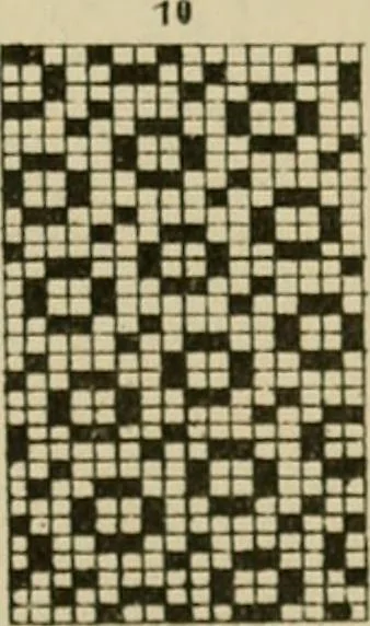 An illustration from Revised edition of Textile design book. A practical composition for the construction of new designs, 1898, leaf 74