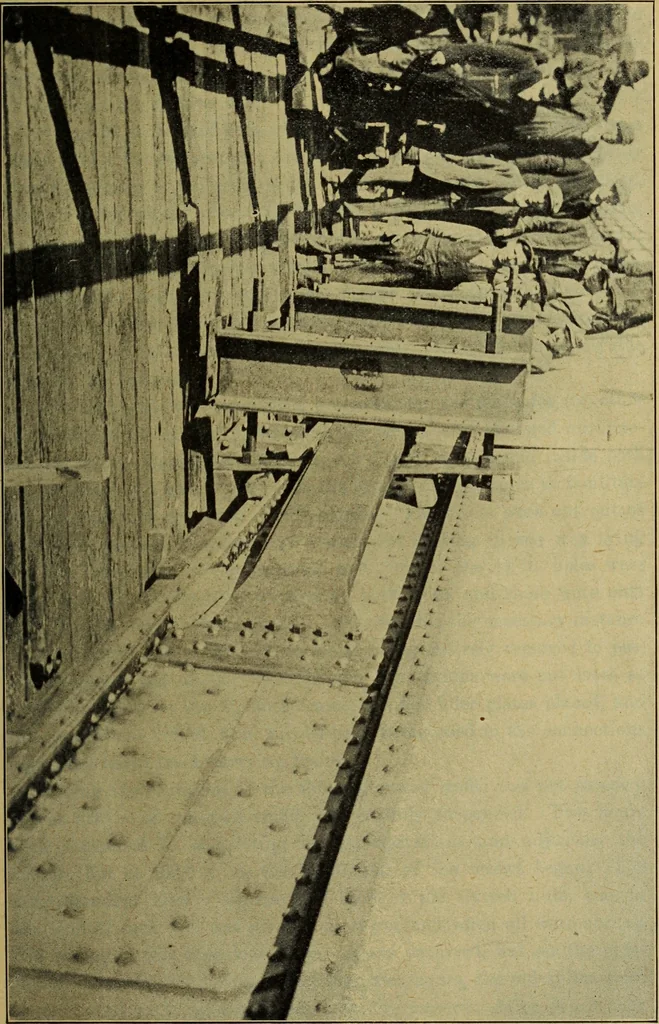 An illustration from Revision of the Niagara Railway Arch Bridge, 1920, leaf 54