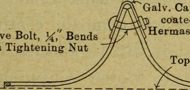 An illustration from Revision of the Niagara Railway Arch Bridge, 1920, leaf 72