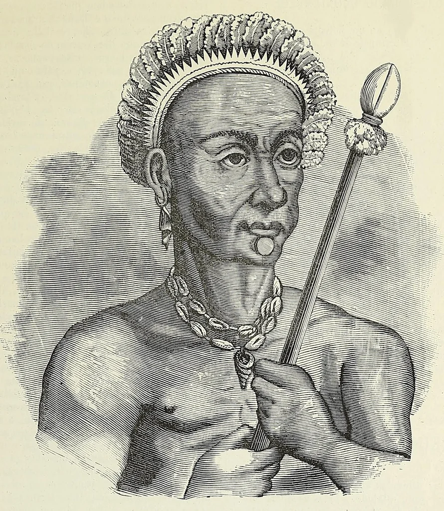 An illustration from Revista da exposição anthropologica brazileira;, 1882, leaf 121