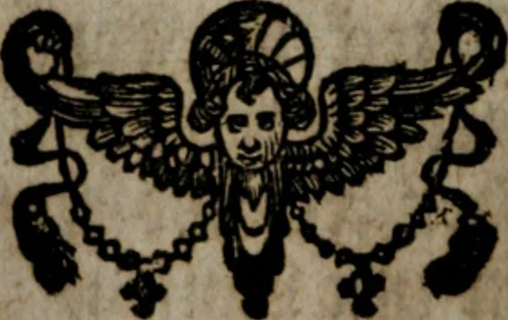 An illustration from Rev. P. Abraham a S. Clara ... Besonders meubliert- und gezierte Todten-Capelle, oder, Allgemeiner Todten-Spiegel : darinnen alle Menschen, wes Standes sie sind ..., 1711, leaf 151
