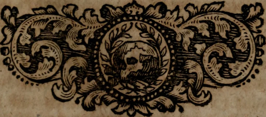 An illustration from Rev. P. Abraham a S. Clara ... Besonders meubliert- und gezierte Todten-Capelle, oder, Allgemeiner Todten-Spiegel : darinnen alle Menschen, wes Standes sie sind ..., 1711, leaf 226