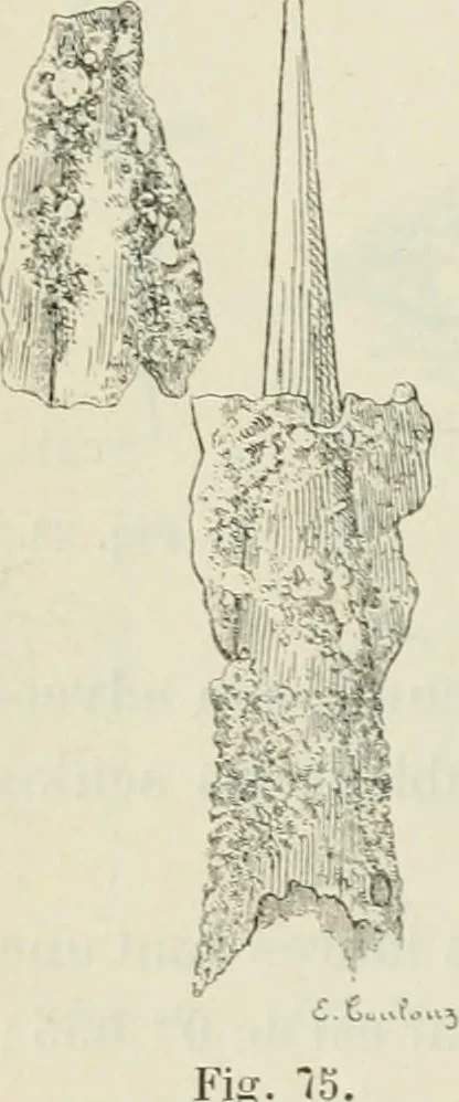 An illustration from Revue archéologique, 1844, leaf 191