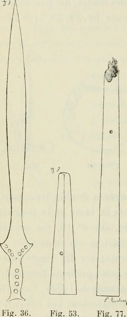 An illustration from Revue archéologique, 1844, leaf 199