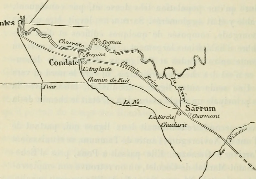 An illustration from Revue archéologique, 1844, leaf 277