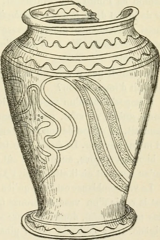 An illustration from Revue archéologique, 1844, leaf 406