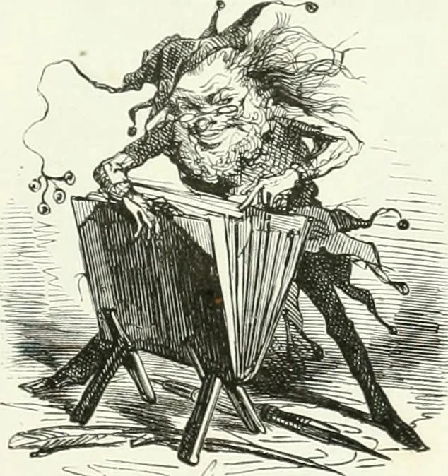 An illustration from Revue comique à l'usage des gens sérieux, 1848, leaf 10