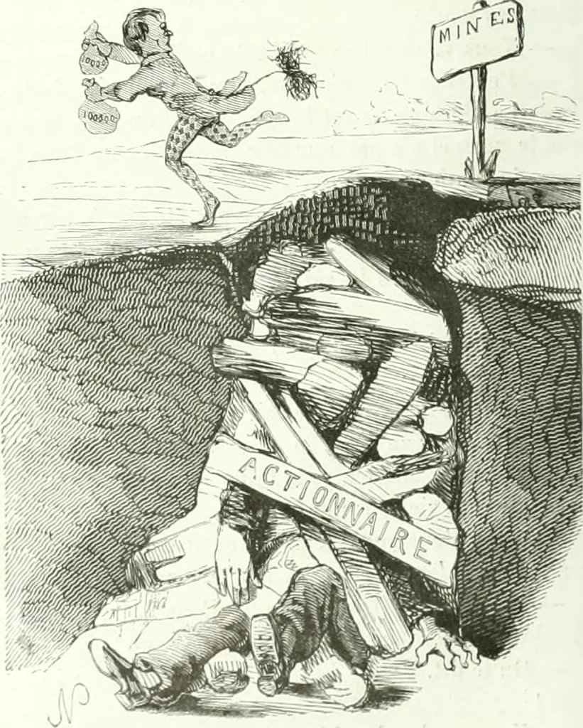 An illustration from Revue comique à l'usage des gens sérieux, 1848, leaf 107