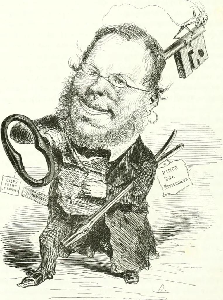 An illustration from Revue comique à l'usage des gens sérieux, 1848, leaf 125