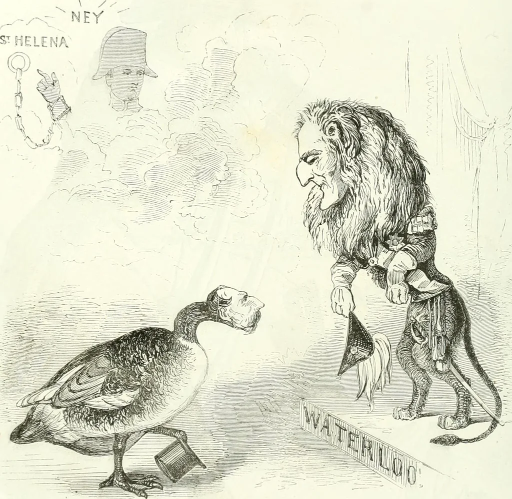 An illustration from Revue comique à l'usage des gens sérieux, 1848, leaf 13