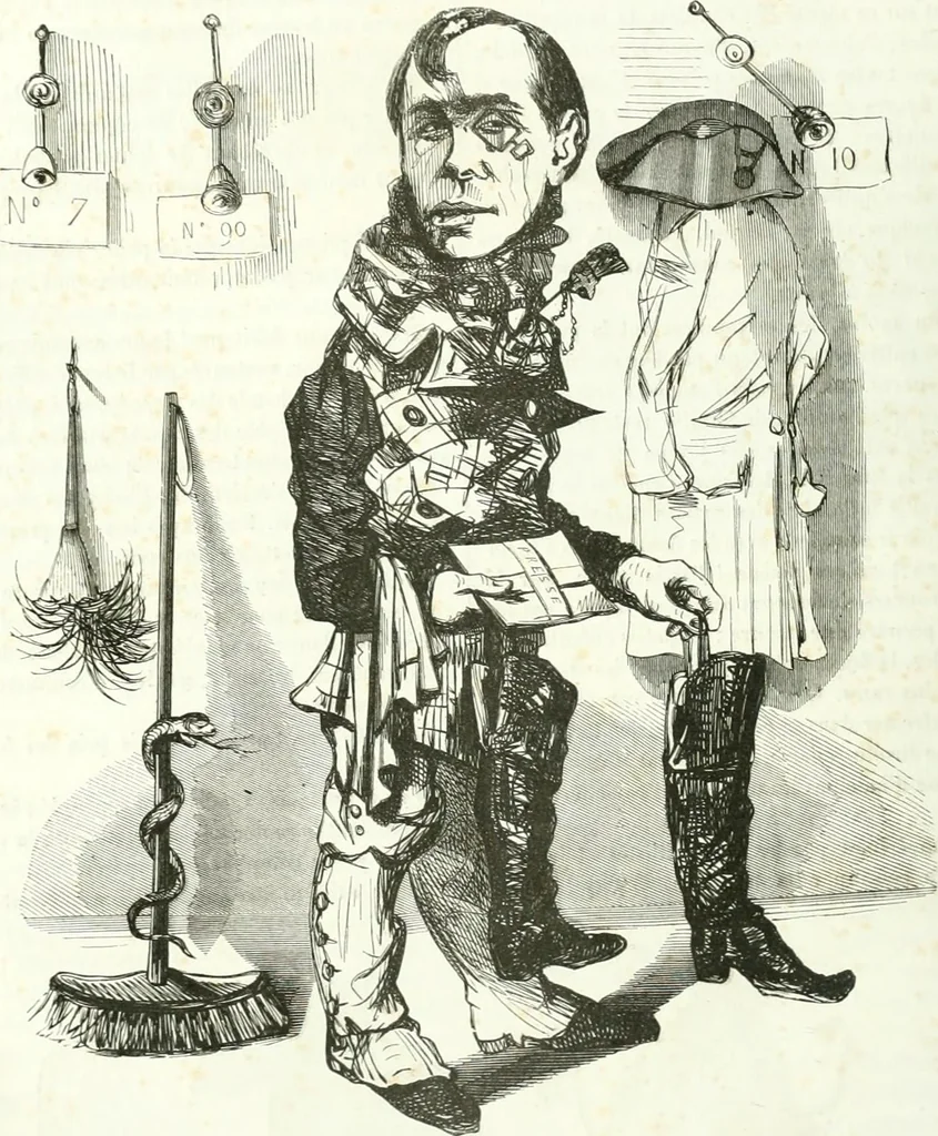 An illustration from Revue comique à l'usage des gens sérieux, 1848, leaf 131