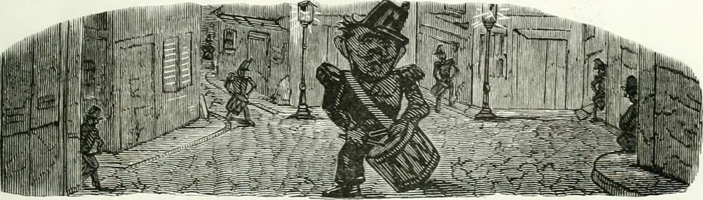 An illustration from Revue comique à l'usage des gens sérieux, 1848, leaf 140