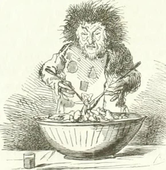 An illustration from Revue comique à l'usage des gens sérieux, 1848, leaf 151