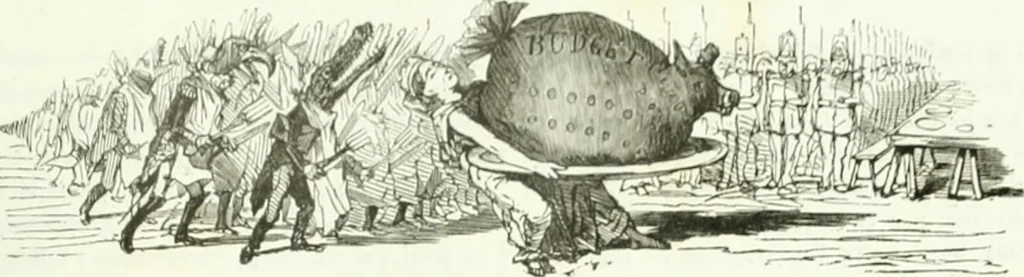 An illustration from Revue comique à l'usage des gens sérieux, 1848, leaf 170