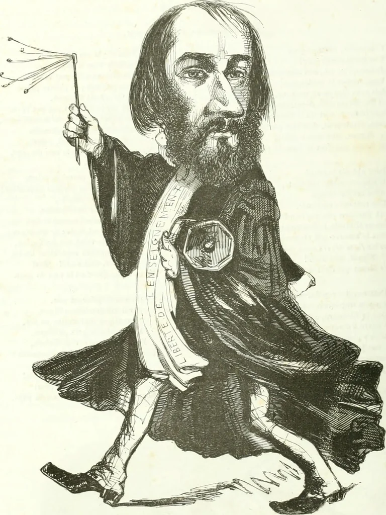 An illustration from Revue comique à l'usage des gens sérieux, 1848, leaf 179