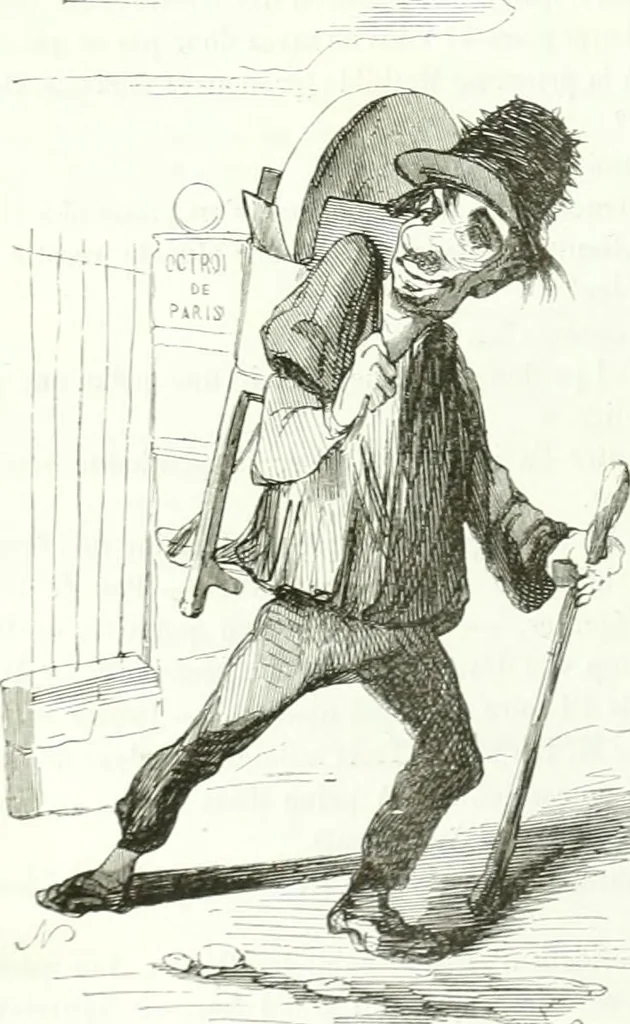 An illustration from Revue comique à l'usage des gens sérieux, 1848, leaf 183