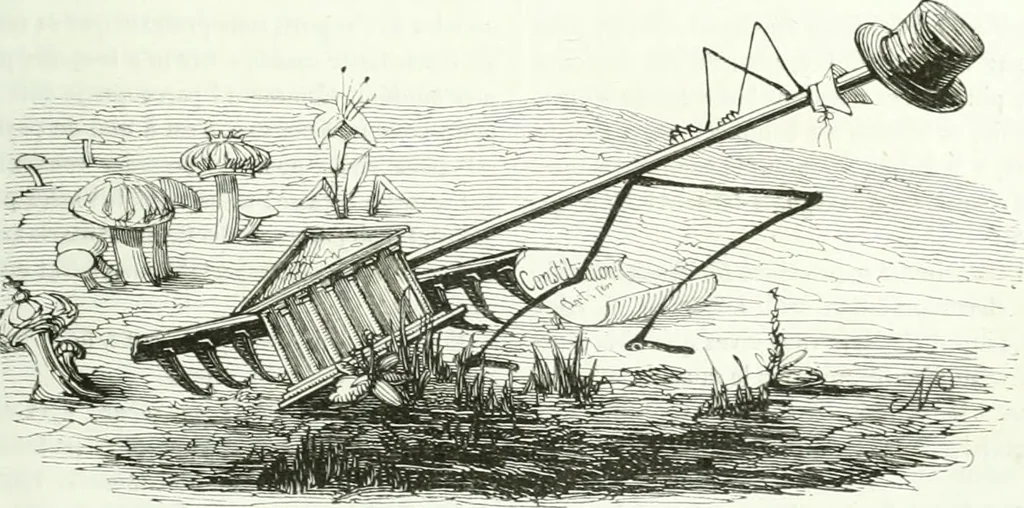 An illustration from Revue comique à l'usage des gens sérieux, 1848, leaf 186