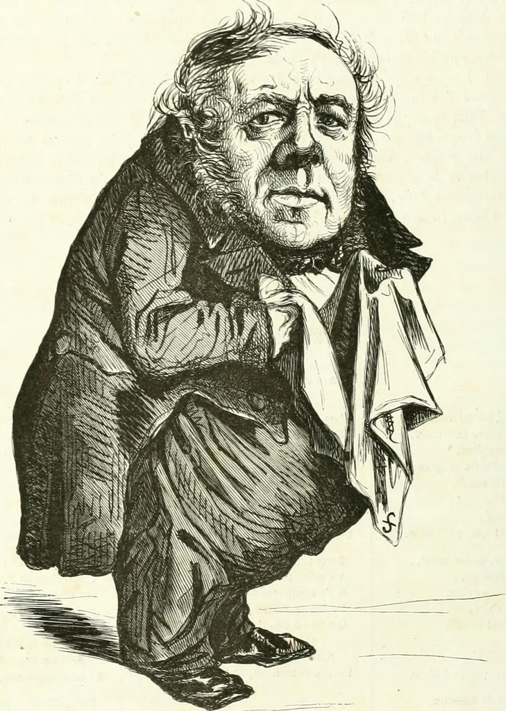 An illustration from Revue comique à l'usage des gens sérieux, 1848, leaf 211