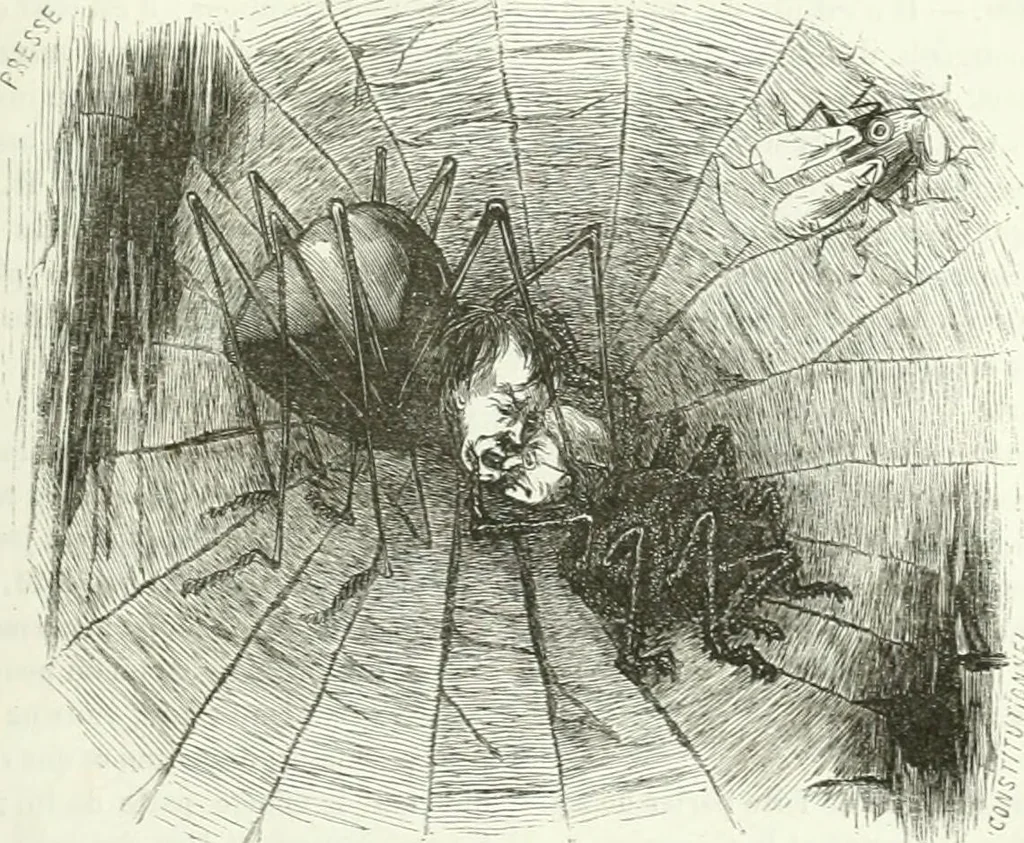 An illustration from Revue comique à l'usage des gens sérieux, 1848, leaf 222