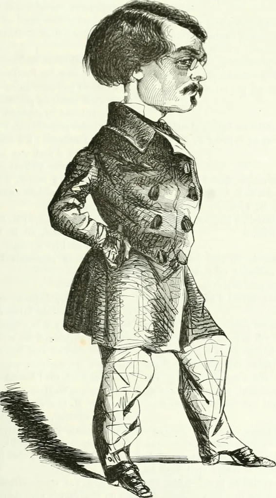 An illustration from Revue comique à l'usage des gens sérieux, 1848, leaf 224