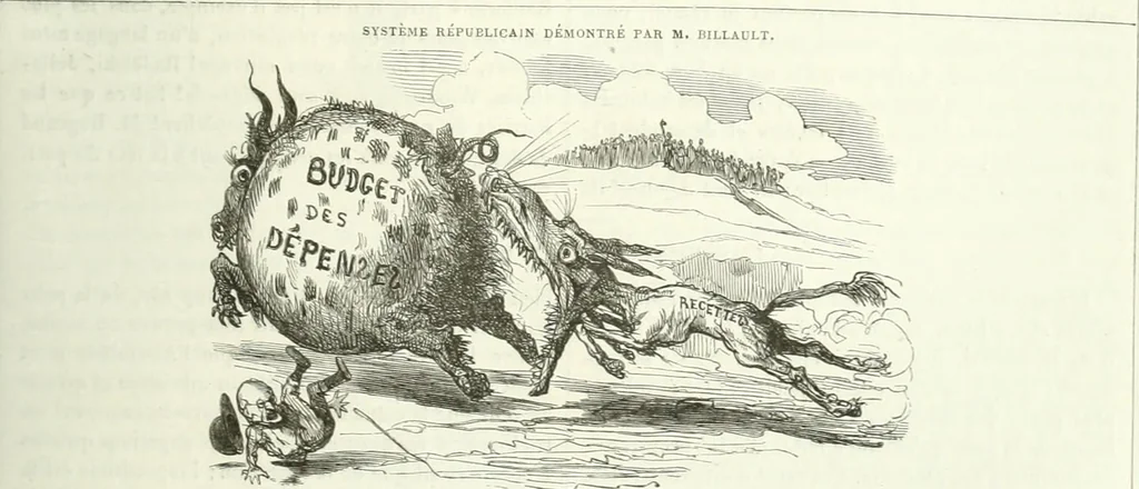 An illustration from Revue comique à l'usage des gens sérieux, 1848, leaf 234