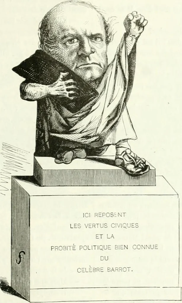 An illustration from Revue comique à l'usage des gens sérieux, 1848, leaf 236