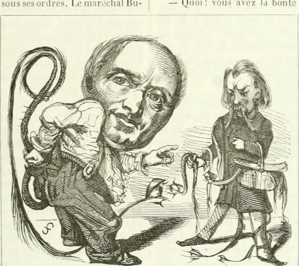 An illustration from Revue comique à l'usage des gens sérieux, 1848, leaf 238