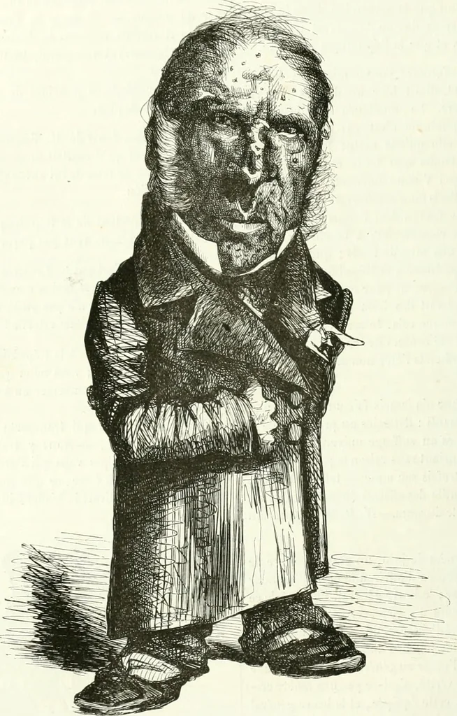 An illustration from Revue comique à l'usage des gens sérieux, 1848, leaf 243