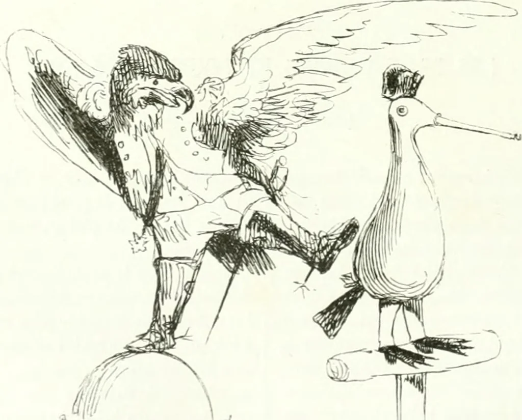 An illustration from Revue comique à l'usage des gens sérieux, 1848, leaf 25